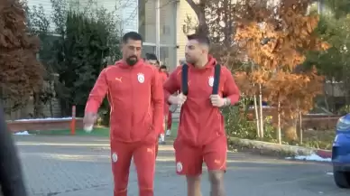 Galatasaray, derbi için RAMS Park'a hareket etti