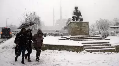 Kar Balkanlar'dan Edirne'ye giriş yaptı