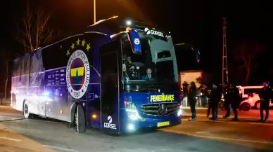 Fenerbahçe otobüsüne tesislerde moral karşılaması