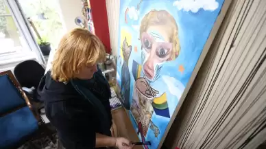 Babaeski'den başarı hikayesi: Füsun Sünnetçioğlu'nun resim sergileri 7 ülkede!