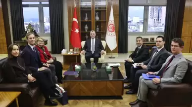 Ticaret Bakanı Bolat, Finlandiya'nın Ankara Büyükelçisi Hamalainen'i kabul etti