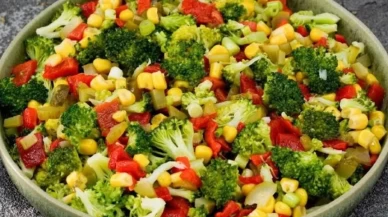 Kilo verdiren brokoli salatası tarifi