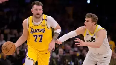 Lakers, Doncic'in ilk maçında Jazz'ı farklı geçti