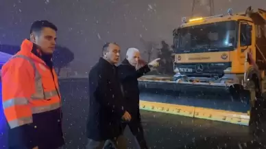 İstanbul Valiliği’nden karla mücadele denetimi