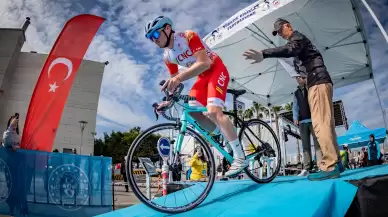 Antalya'da Uluslararası Bisiklet Yarışlarında ilk Prolog etabı tamamlandı