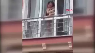 Ankara'da kan donduran olay! Yaralı kadın pencereden yardım istedi