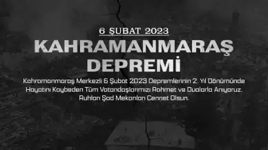 MHP’den 6 Şubat depremleri için anma mesajı