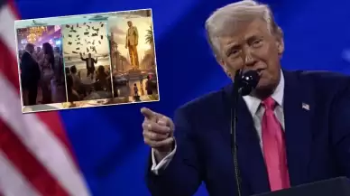 Trump'tan skandal Gazze videosu!