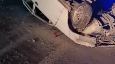 Düzce'de korkutan kaza: Araç takla attı, 1 Yaralı!