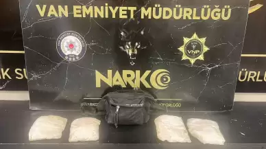 Van'da uyuşturucu operasyonu: 7 kilo 415 gram sentetik uyuşturucu ele geçirildi