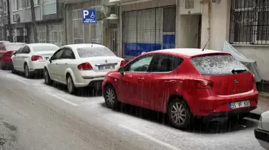 Samsun'da kar yağışı etkili oluyor