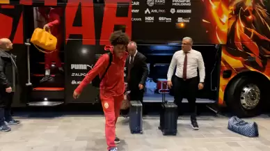 Galatasaray kafilesi Rize'ye geldi