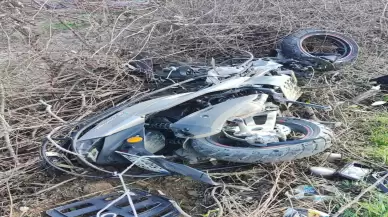 Kırklareli'nde feci kaza: Motosikletin sürücüsü hayatını kaybetti