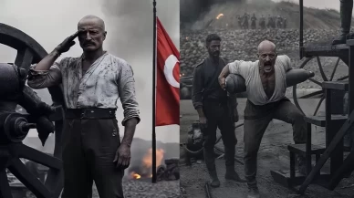 Seyit Onbaşı'nın hikayesi yapay zeka ile canlandı! Tüyleri diken diken anlar