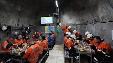 Bakan Işıkhan, maden işçileriyle sahurda bir araya geldi