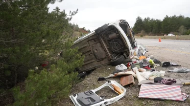 Bayram tatili yolunda kaza: 3 yaralı