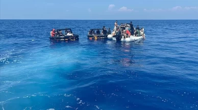 Çanakkale açıklarında 21'i çocuk 39 düzensiz göçmen yakalandı