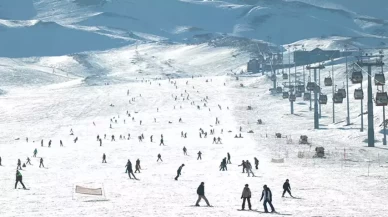 Erciyes Kayak Merkezi'nde çığ düştü