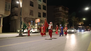 Nevşehir'de vatandaşları sahura mehter takımı kaldırdı