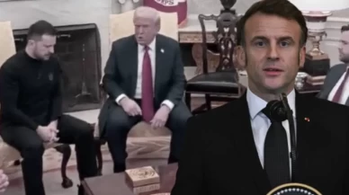 Beyaz Saray’da kriz! Trump ve Zelenskiy tartıştı, Macron araya girdi