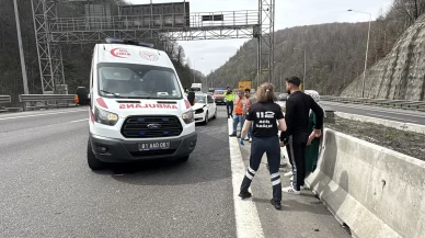 Bolu Dağı Tüneli'nde feci kaza: 4 yaralı