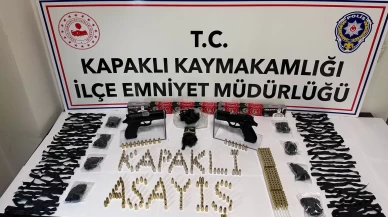 Tekirdağ’da uyuşturucu operasyonu: 200 gram madde ve silah ele geçti