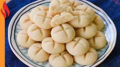 3 Malzemeli Kurabiye Tarifi