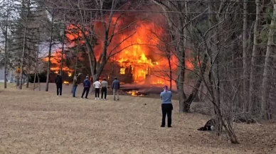 ABD'de küçük bir uçak, Minnesota eyaletinde düştü