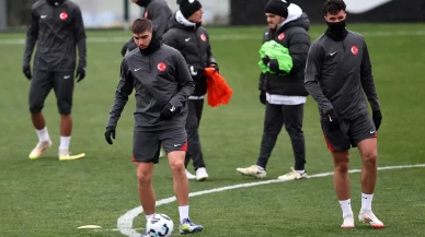 A Milli Takım, Macaristan maçı hazırlıklarına hız kesmeden devam ediyor!