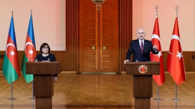 TBMM Başkanı Kurtulmuş, Azerbaycan Milli Meclisi Başkanı ile görüştü