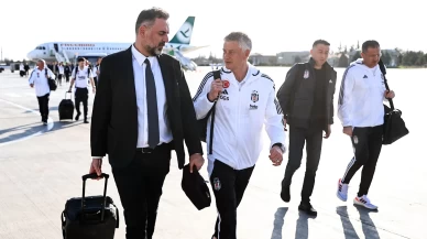 Beşiktaş, Süper Lig’deki Konyaspor maçı için Konya'ya ulaştı