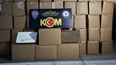 Adana’da 14 milyon TL değerinde doldurulmuş sigara ele geçirildi