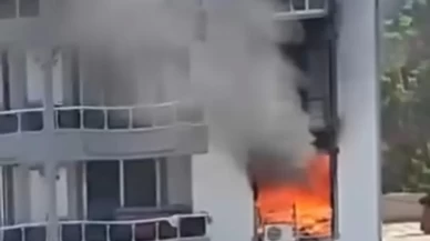 Hatay'da korkutan yangın: Baba ve oğul yaralandı