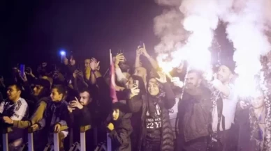 Beşiktaş'a coşkulu karşılama!