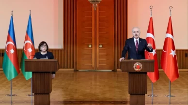 TBMM Başkanı Kurtulmuş, Azerbaycan Milli Meclisi Başkanı ile görüştü