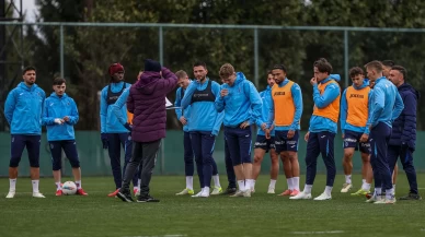 Trabzonspor, Göztepe maçı hazırlıklarına başladı