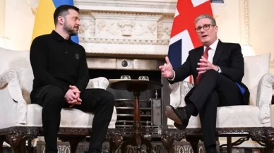 Zelenskiy İngiltere’de! Başbakan Starmer'dan Ukrayna’ya tam destek