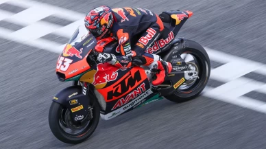 Milli motosikletçi Deniz Öncü, ABD yarışını tamamlayamadı