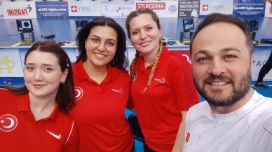 Türkiye, Havalı Silahlar Avrupa Şampiyonası'nda altın madalya kazandı