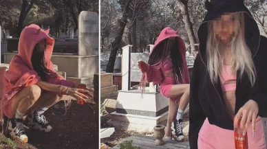 Mezarlık paylaşımları olay yarattı: Rezillikte sınır tanımayan birileri maalesef var