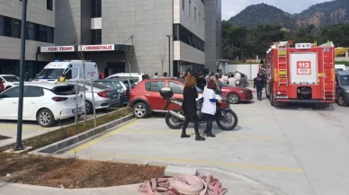 Marmaris Devlet Hastanesi’ndeki yangının sebebi belli oldu