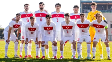 Genç Milliler, İngiltere ile golsüz berabere kaldı