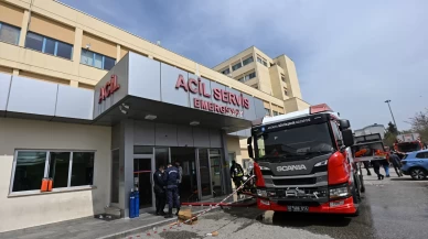 Akdeniz Üniversitesi Hastanesi Acil Servisi yangın nedeniyle tahliye edildi