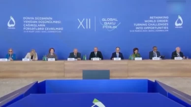 Azerbaycan’da düzenlenen 12. Küresel Bakü Forumu başladı