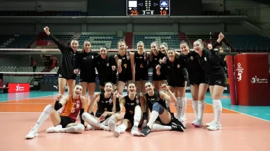 Galatasaray Kadın Voleybol Takımı, Sultanlar Ligi'nde Keçiören Belediyesi'ni rahat geçti