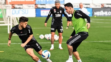Beşiktaş, derbi hazırlıklarını sürdürdü