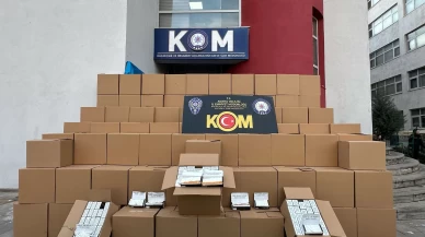 Adana'da 3 milyon makaron ele geçirildi