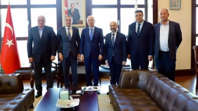 AK Parti'li Ala, Alevi Vakıfları Federasyonu Genel Başkanı ile bir araya geldi