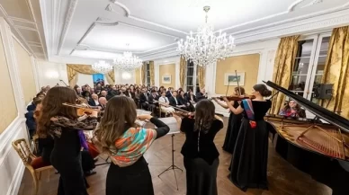 Azerbaycan'ın Paris Büyükelçiliğinde "Yedi Güzel" konseri düzenlendi