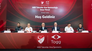 TFF ve TOGG’dan tarihi sponsorluk anlaşması